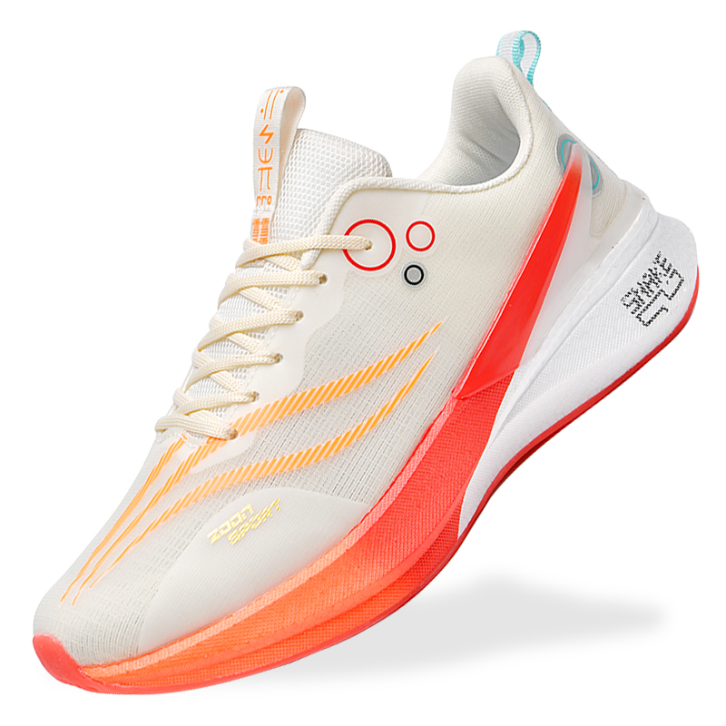 Women'S Shoes New Balance - 男性と女性のためのプロフェッショナルランニングシューズ 2026年新作カーボンプレートランニングシューズ 軽量で通気性のあるプロフェッショナルマラソントレーニングスポーツシューズ ファッショナブルなカジュアルユニセックスモデル 33-45