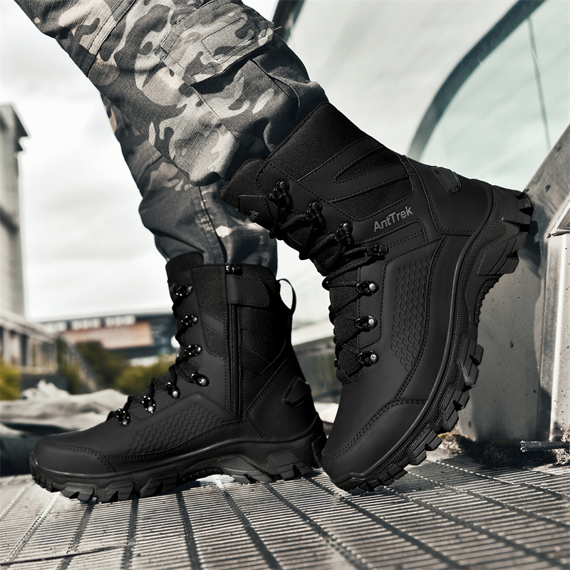 2025 新しい戦術ブーツ男性ブーツ特殊部隊砂漠男性ブーツ屋 - Suede Ankle Boot のレビューと価格