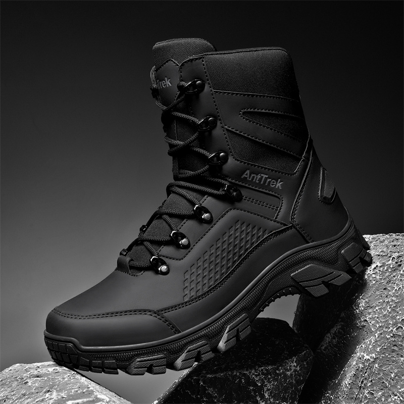 2025 新しい戦術ブーツ男性ブーツ特殊部隊砂漠男性ブーツ屋 - Suede Ankle Boot のレビューと価格