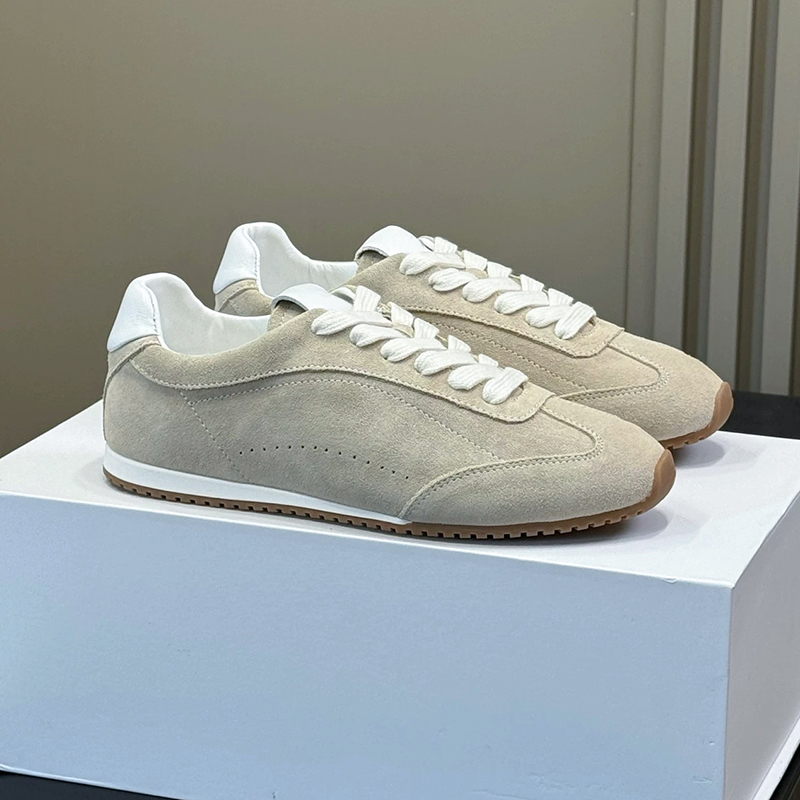 ユニセックスレディースカジュアルシューズ本革スエードスニーカ - Women Shoes Store のレビューと価格