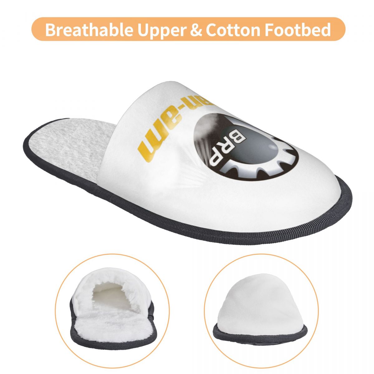 カスタム BRP ATV Can Am ロゴ ハウススリッパ - Women Shoes Logo のレビューと価格