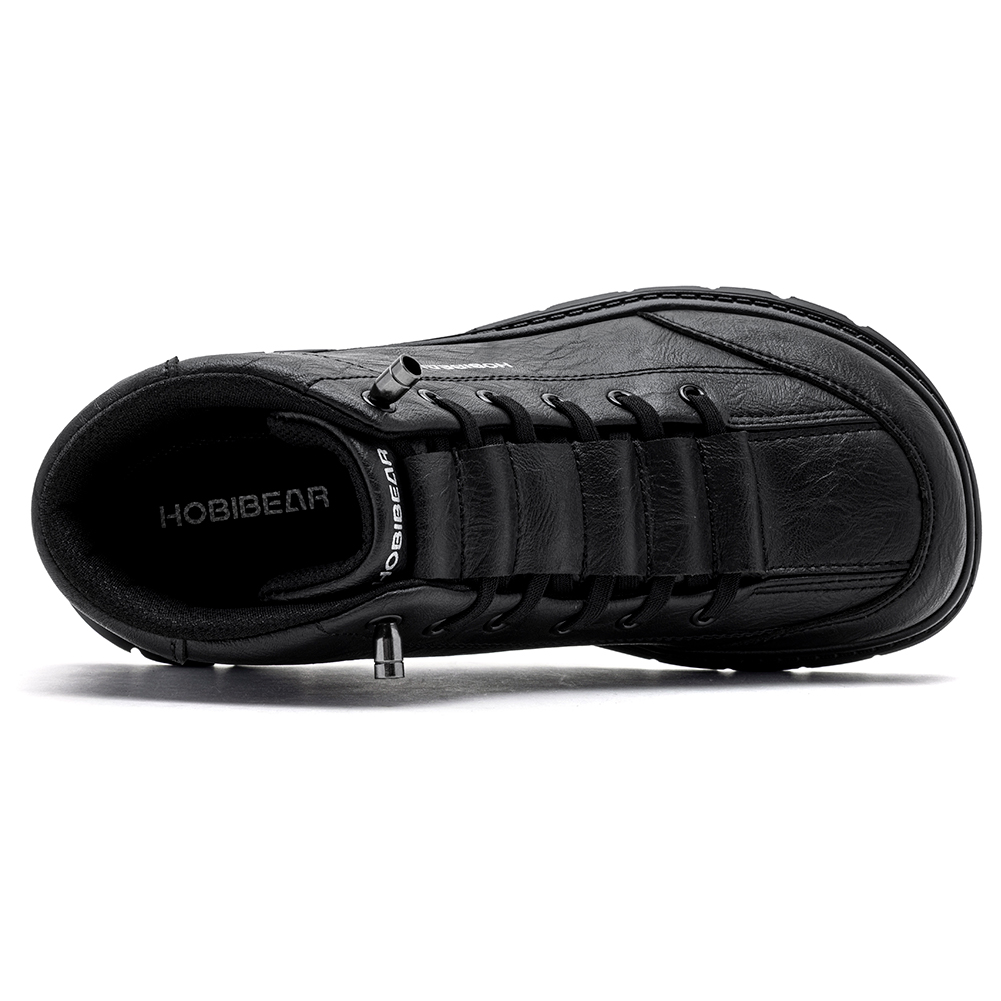 HOBIBEAR メンズ ワイドトゥボックス アンクルブーツ - Suede Ankle Boot のレビューと価格