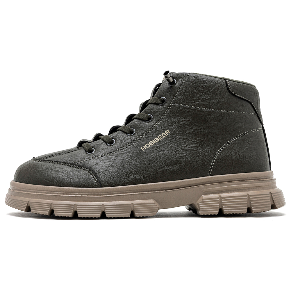 HOBIBEAR メンズ ワイドトゥボックス アンクルブーツ - Suede Ankle Boot のレビューと価格