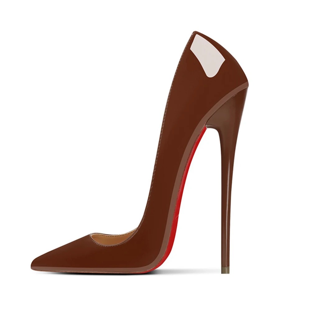 ニュースタイルセクシー16CM極細ポインテッドトゥスティレッ - Patent Leather Pump のレビューと価格