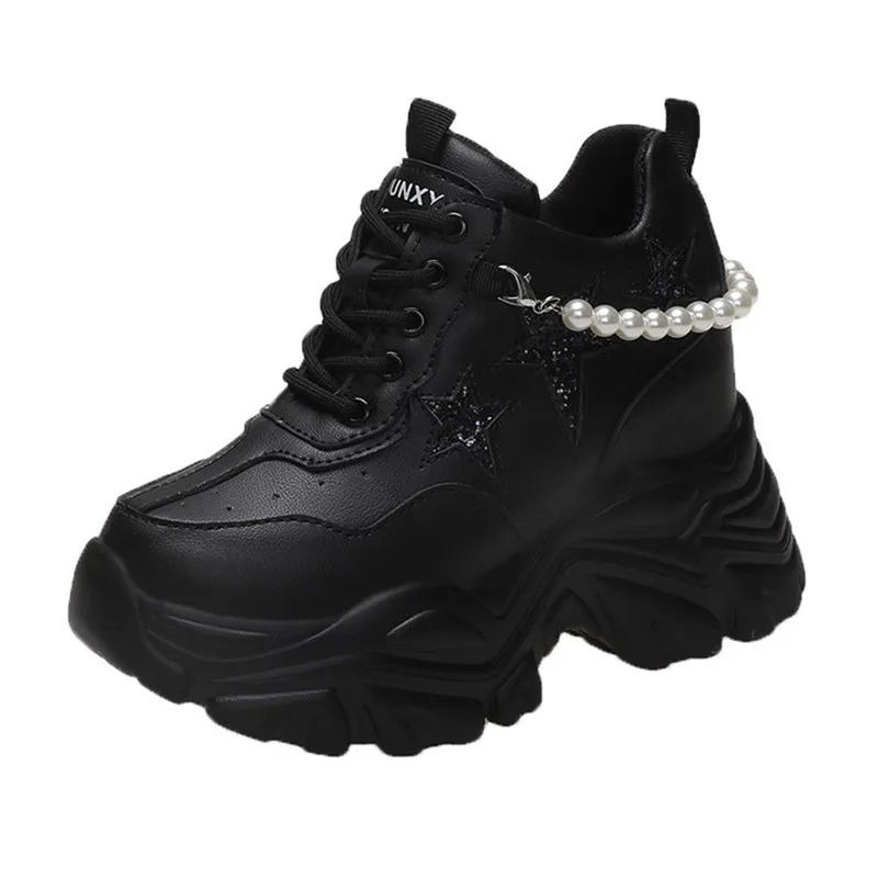 高品質高プラットフォームシューズ女性秋チャンキースニーカー増 - Women Shoes Store のレビューと価格