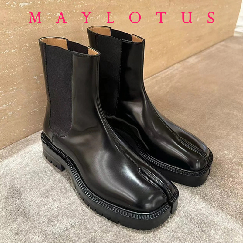 2026 レトロ スプリットトゥ アンクルブーツ パテントレ - Suede Ankle Boot のレビューと価格